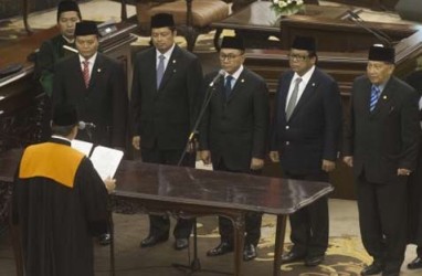 KABINET KERJA: MPR Apresiasi Susunan Kabinet Jokowi