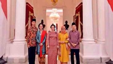 Usai Pelantikan Menteri, Presiden Jokowi Foto Bersama Megawati Soekarnoputri