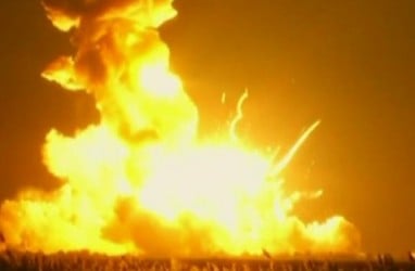 Inilah Kesaksian atas Ledakan Roket NASA