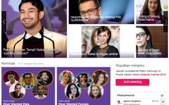 Yahoo Indonesia Kembali Gelar Pemilihan Selebritas Favorit