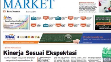 Headline Bisnis Indonesia Senin (3/11/2014) Seksi Market