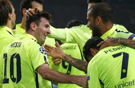 HASIL LIGA CHAMPIONS: Messi Samai Raul, Chelsea Nyangkut di Maribor, Manchester City Memalukan di Etihad