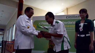 Surabaya-Palangkaraya, Citilink Targetkan Loadfactor 95%