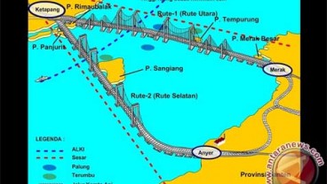 Kementerian PU Pastikan Proyek Jembatan Selat Sunda Batal Direalisasi