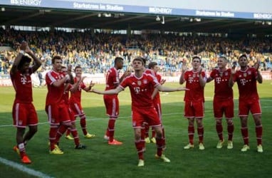 LIGA JERMAN: Bayern Menang 7 Angka di Puncak Klasemen