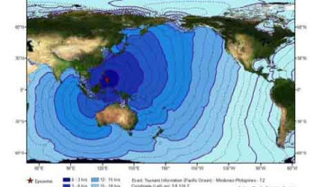 GEMPA SULUT & MALUKU: Meski Peringatan Berakhir, Ternyata Terjadi Tsunami Kecil