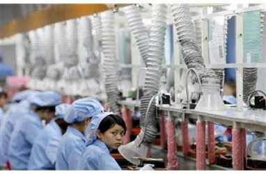 EKONOMI CHINA: Indeks Manufaktur China Anjlok ke Level 50
