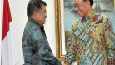 Dubes Jepang Tanizaki Yasuaki & Wapres Jusuf Kalla Bicarakan Soal Infrastruktur