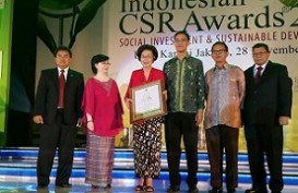Grup Aqua Raih Indonesian CSR Award 2014