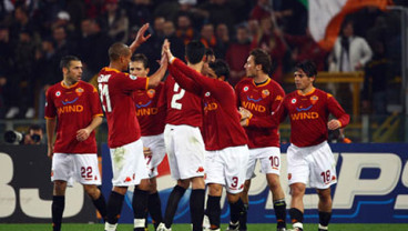 AS Roma Vs Inter, Skor Imbang 1-1 Babak Pertama