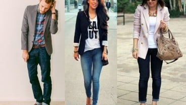 4 Cara Buat Celana Jeans Terlihat Formal