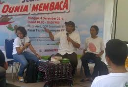 FESTIVAL PEMBACA INDONESIA: Hadirkan Penulis Ternama
