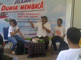 FESTIVAL PEMBACA INDONESIA: Hadirkan Penulis Ternama