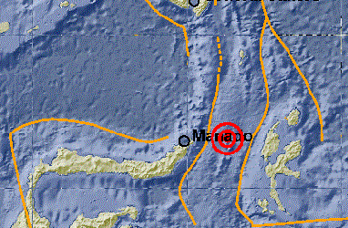 Gempa 5,7 SR Guncang Bitung Sulawesi Utara