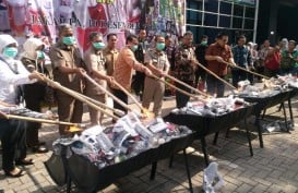 Produk Pangan Dan Kosmetika Ilegal Senilai Rp2,1 Miliar di DKI Dimusnahkan