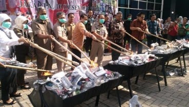 Produk Pangan Dan Kosmetika Ilegal Senilai Rp2,1 Miliar di DKI Dimusnahkan