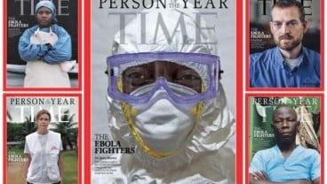 Pejuang Ebola Terpilih Sebagai 'Person of The Year' Majalah TIME