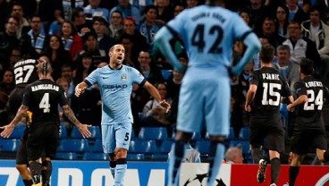 AS ROMA VS MANCHESTER CITY: Catatan Hasil, Skor, dan Gol (Liga Champions 2014)