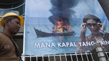 PENENGGELAMAN KAPAL ASING ILEGAL: Anggota Dewan Ini Kritik Menteri Susi Pudjiastuti