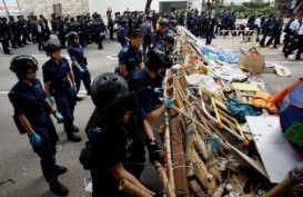 Hong Kong Kembali Pulih Setelah Polisi Bersihkan Lokasi Demonstrasi