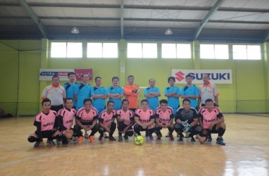Asperindo Jateng dan Angkasa Pura I Semarang Tanding Futsal
