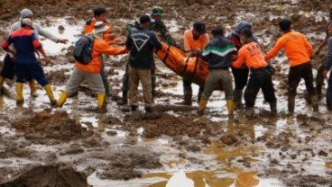 LONGSOR BANJARNEGARA: Data Sementara, 20 Orang Tewas dan 88 Hilang