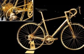 Inilah Sepeda Berlapis Emas 24 Karat Seharga Rp3 Miliar