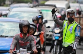 500 Polisi Kawal Uji Coba Larangan Motor Melintas di Thamrin