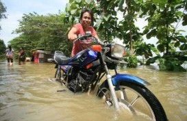 HUJAN DERAS, Ratusan Rumah di Gresik Terendam Banjir