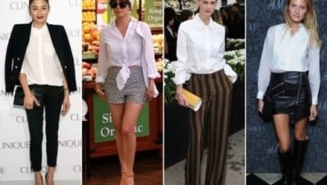 5 Tips Padu Padan Kemeja Putih untuk Tampil Stylish