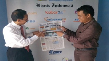 Kepala OJK Sumsel Sambangi Bisnis Indonesia