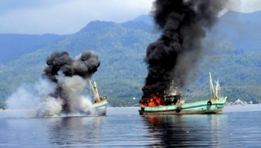 ILLEGAL FISHING: 11 Kapal Ditangkap Polda Malut. 5 Sudah Dibebaskan