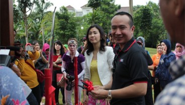 Lebih Dari 150 Relawan DBS Indonesia Berkontribusi Remajakan Taman Kahfi di Jagakarsa