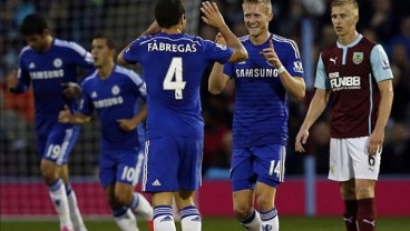 HASIL STOKE VS CHELSEA: Skor 0-2, Gol Terry & Fabregas, Susunan Pemain (23 Desember)