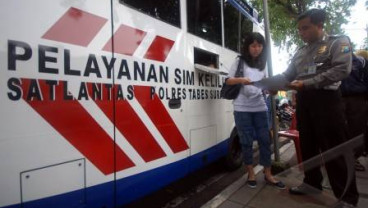 PELAYANAN SIM KELILING: Berikut Lokasi Bus di Jakarta Hari Ini