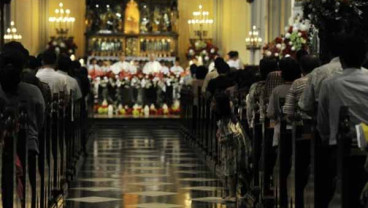 Natal: Dekorasi Gereja Immanuel Tahun ini Sederhana