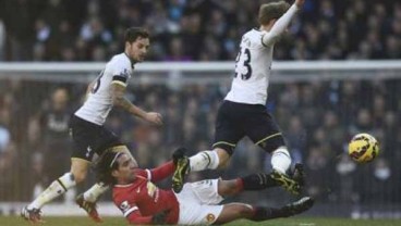 TOTTENHAM HOTSPUR VS MANCHESTER UNITED: Skor Imbang 0-0, Babak Pertama