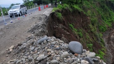 Rumah Warga Gunung Kidul Hancur Akibat Longsor