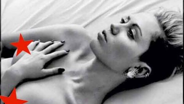 Miley Cyrus Posting Foto Topless untuk Kampanye "Free The Nipple"