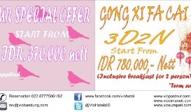Ini Paket Promo Valentine dan Imlek dari Hotel Vio Bandung