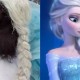 Kambing Ini Mirip Elsa Frozen