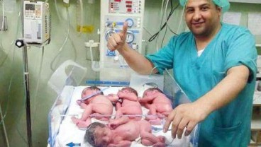 Wow Ibu 65 Tahun Lahirkan 4 Bayi Kembar