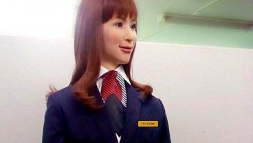 Di Hotel Ini, Anda Akan Dilayani Robot Resepsionis yang Cantik