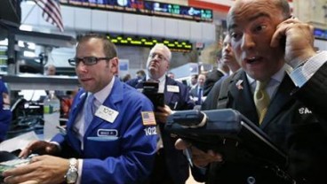 Dibayangi Krisis Yunani, Bursa Saham di Wall Street Turun