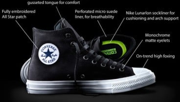 Converse Desain Ulang Sneakers Ikoniknya Setelah 100 Tahun