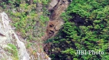 Pemandu Wisata Temukan Batu Raksasa Berbentuk Wajah Manusia