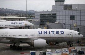 Maskapai United Airlines Didenda Rp37,5 Miliar