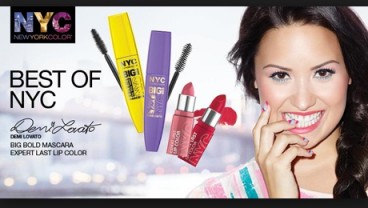 Demi Lovato Luncurkan Kosmetik Bersama NYC New York Colour