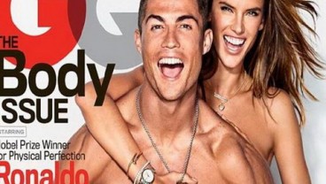 Ronaldo & Alessandra Tampil 'Hot' di GQ