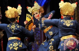 Pawai Budaya Gianyar Bali Dimeriahkan 500 Penari
